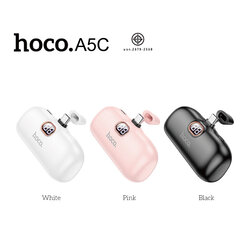 Hoco A5i A5C Mini Pocket Power Bank 5,000 mAh