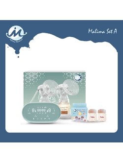 MALIMA (มาลิม่า) เครื่องปั๊มนมไฟฟ้ารุ่นมาลิม่า รุ่นใหม่แบตอึดกว่าเดิม ระบบการทำงาน 2 มอเตอร์ รับประกัน 1 ปีเต็ม!