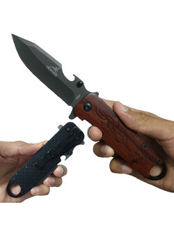 มีดพับ มีดพก Gerber X34 ขนาด 8.6 นิ้ว (21.8 ซม.) ด้ามเข้าประกับไม้