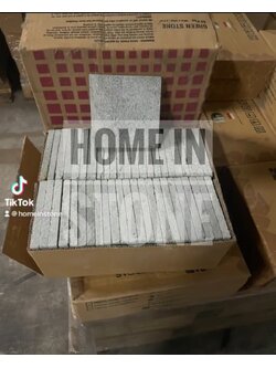 หินปูสระว่ายน้ำ Green Sukabumi Saw cut 10x10cm