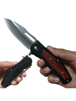 มีดพับ SOG DA317 ขนาด 7.9 นิ้ว (20 ซม.) ด้ามลายไม้