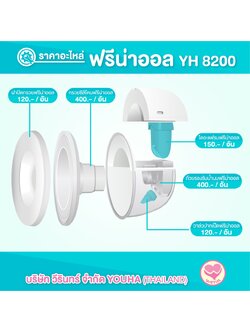 YOUHA PLUS (ยูฮา พลัส) อะไหล่ฟรีน่าออล อะไหล่แท้จากศูนย์100% (ราคาต่อชิ้น)