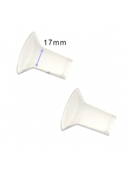 MAYMOM (เมย์มัม) ตัวสอดลดขนาด 17 mm. (1คู่) สามารถใช้ลดขนาดได้กับกรวยปั๊ม