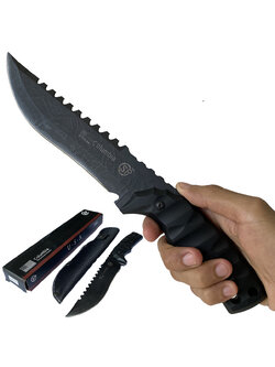 มีดใบตาย Columbia USA Saber HK017 ขนาด 12.2 นิ้ว (31 ซม.) พร้อมซองไนล่อนสำหรับเก็บมีด