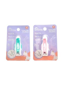 GRACEKIDS (เกรซคิดส์) กรรไกรตัดเล็บ ทรงกลม ผลิตจากสแตนเลสคุณภาพดี