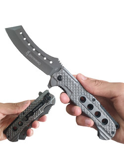 มีดพับ BROWNING 363 ขนาด 8.9 นิ้ว (22.5 ซม.) สี Titanium