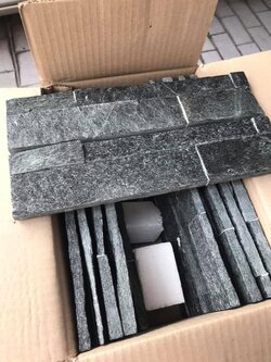 หินธรรมชาติ ดำสวยมากๆ Black Quart บ้านพักอาศัย ถ.ประดิษฐ์มนูธรรม