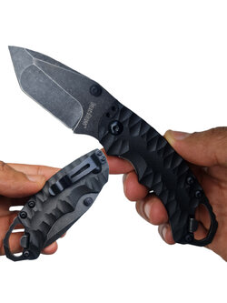 มีดพับ Kershaw Shuffle II Tanto 8750 ขนาด 6.3 นิ้ว (16 ซม.) สีดำ