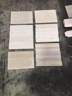 หิน Cream Lime Stone สั่งขนาดได้ ตัดตรงตามสั่ง