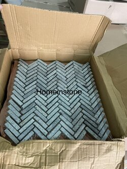 Green Sukabumi mosaic ลายก้างปลา