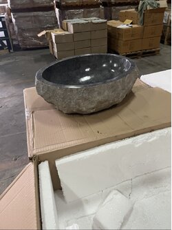 สวยจริง ไม่จกต่าง อ่างล้างหน้าหินธรรมชาติ พร้อมขายสุดๆ