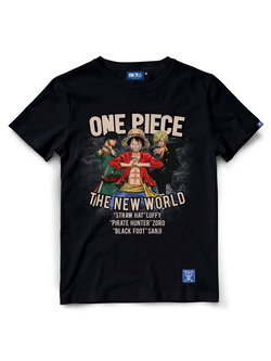 เสื้อยืดวันพีซ ลาย Luffy,Zoro,Sanji