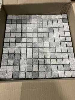 crystal balck mosaic วัดชลอ นนทบุรี