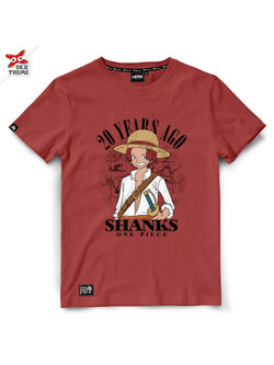 เสื้อวันพีซ One Piece 20 Years ago Shanks