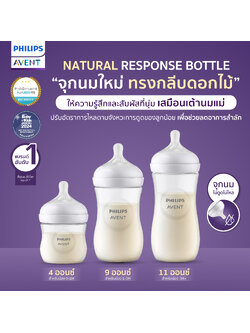 Philips Avent ฟิลิปส์ เอเว้นท์ Natural baby bottle (ใหม่! จุกนมไม่ดูดไม่ไหล) BPA FREE ปลอดสารก่อมะเร็ง,ปลอดสารพิษ NON-TOXIC