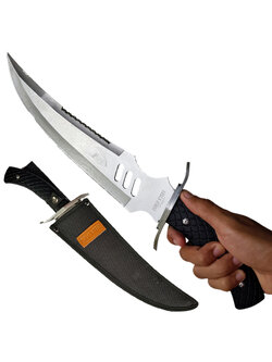 มีดใบตาย มีดทรงเปอร์เซีย COLD STEEL Conqueror ขนาด 16.1 นิ้ว (41 ซม.) พร้อมซองไนล่อนร้อยเข็มขัดสำหรับเก็บมีด