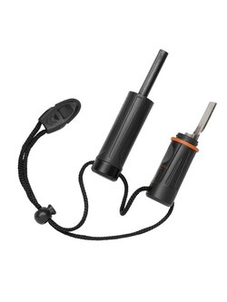 แท่งจุดไฟ ที่จุดไฟแมกนีเซียม Fire Starter Survival Series มีเข็มทิศที่ด้าม