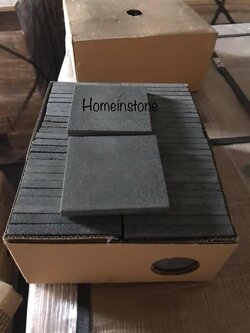 หินธรรมชาติปูพื้น ระเบียง ชานพัก รุ่น Dark Grey