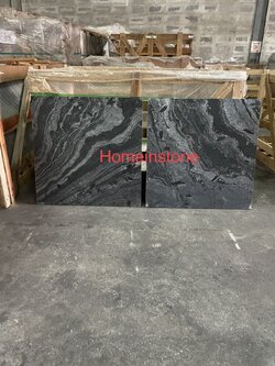 หินธรรมชาติ Silver grey polish 60x60