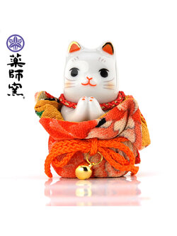 แมวเรียกทรัพย์ Lucky Cat Ornament Store งานกระเบื้องญี่ปุ่น