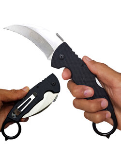 มีดคารัมบิต มีดพับ Cold Steel Tiger Claw Karambit Knives ขนาด 9.1 นิ้ว (23.2 ซม.)