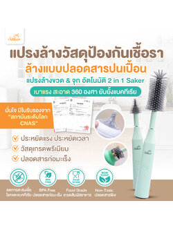 [สินค้าจำเป็นมาก]ดารา,นางเอกชื่อดัง,นักข่าวใช้Saker ล้างยังไงให้ปลอดสารปนเปื้อน ล้างด้วยแปรงล้างขวด&จุก 2in1อัตโนมัติ