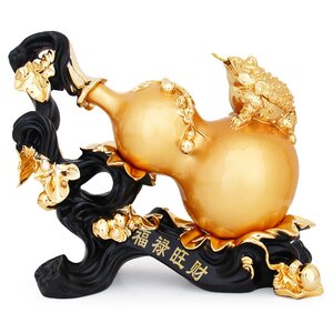 น้ำเต้าทองเรียกทรัพย์ เครื่องประดับปรับฮวงจุ้ยเสริมความมั่งคั่งร่ำรวย