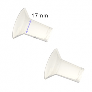 MAYMOM (เมย์มัม) ตัวสอดลดขนาด 17 mm. (1คู่) สามารถใช้ลดขนาดได้กับกรวยปั๊ม