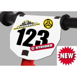 STRIDER BIKES (สไตรเดอร์ ไบร์ท) Number Plate Kit (ชุดป้ายเลข)
