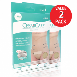 CESARCARE (ซีซ่าแคร์) แพ็ค 2 ชิ้น กางเกงชั้นในสำหรับคุณแม่ผ่าคลอด ช่วยเร่งการสมานแผล ลดอาการบวมแดง/คันและลดรอยแผลเป็น
