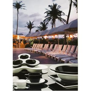 Ektra Melamine เอกตรา ซุปเปอร์แวร์ เกรด พรีเมี่ยม Superware Premium จาน ชาม เอกตรา สีดำ สีขาว งานส่งออก