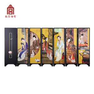 ฉากบานพับ,ฉากจำลองภาพวาดผู้หญิงจีนโบราณ จากร้านของฝากในปักกิ่ง ประเทศจีน