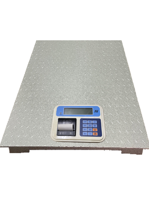 เครื่องชั่งดิจิตอลวางพื้น ตรา Avenue รุ่น AWPT แท่นชั่ง 1 x 1 ม. พิกัด 1000 กก. LCD (พิมพ์ค่าได้)