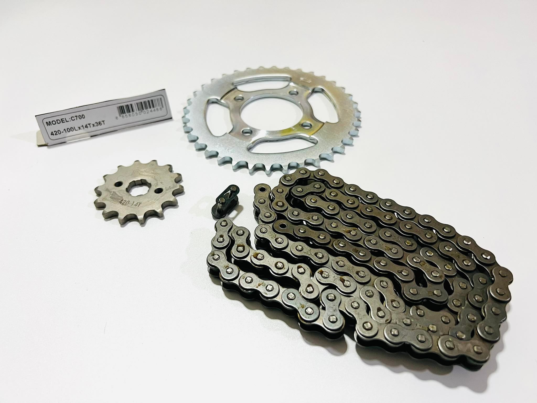 ชุดโซ่สเตอร์c70 c700 ครบชุด