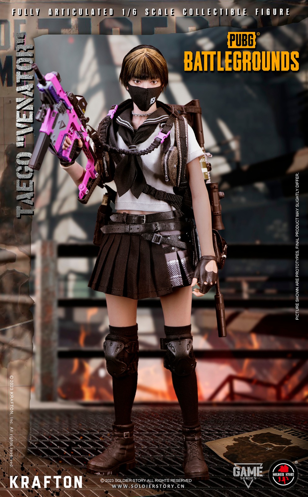 SOLDIER STORY SSG-007 1/6 PUBG BATTLEGROUNDS - TAEGO “VENATOR”