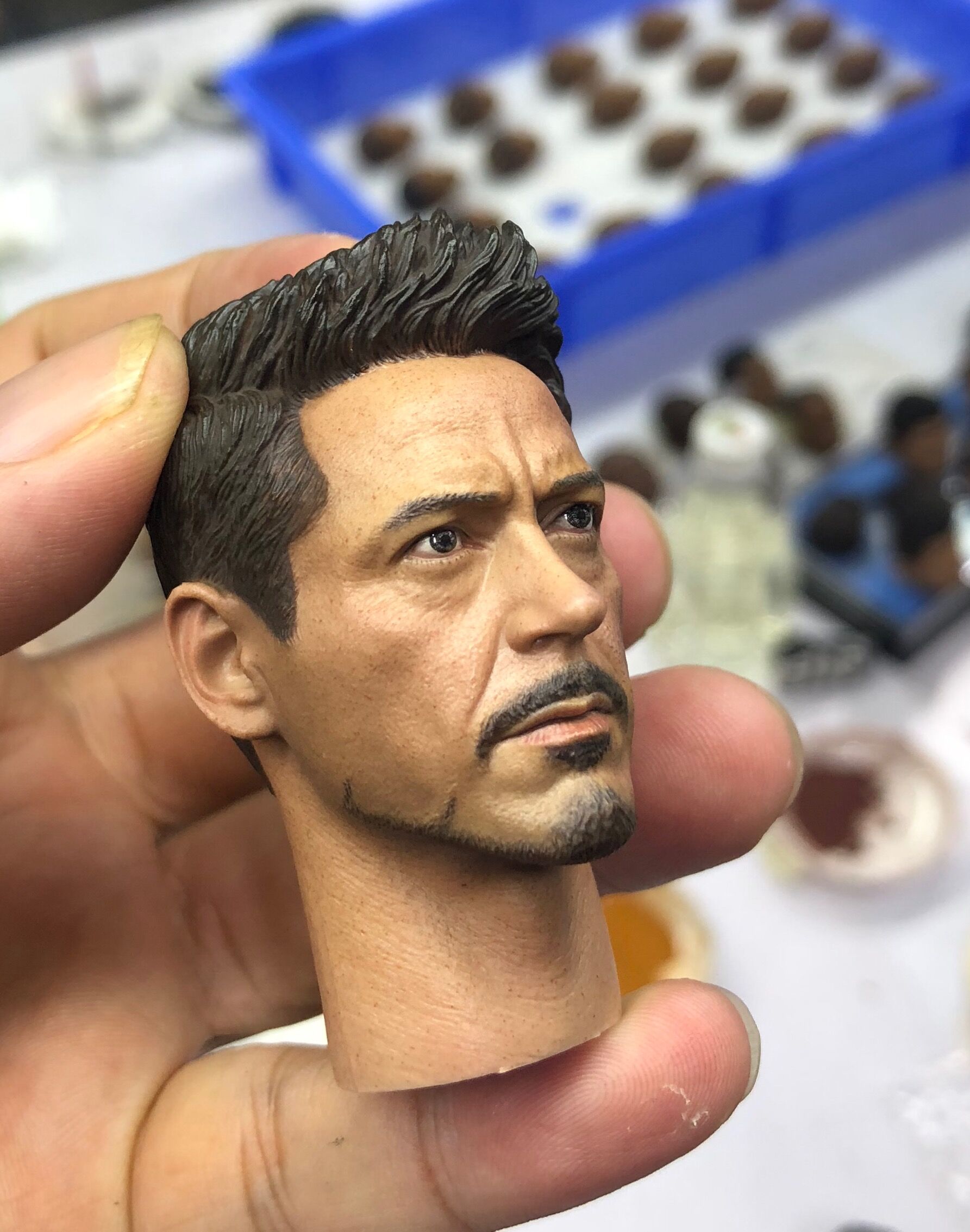 Real Toys RI-011 1/6 Tony Headsculpt