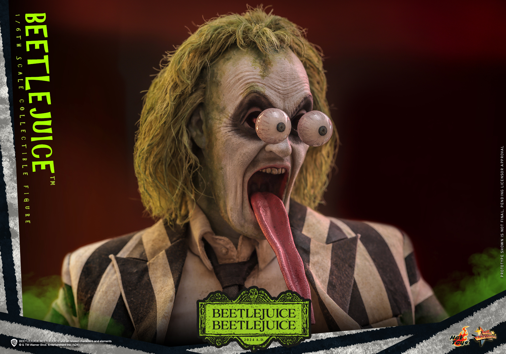 Hot Toys MMS767 Beetlejuice Beetlejuice - Beetlejuice