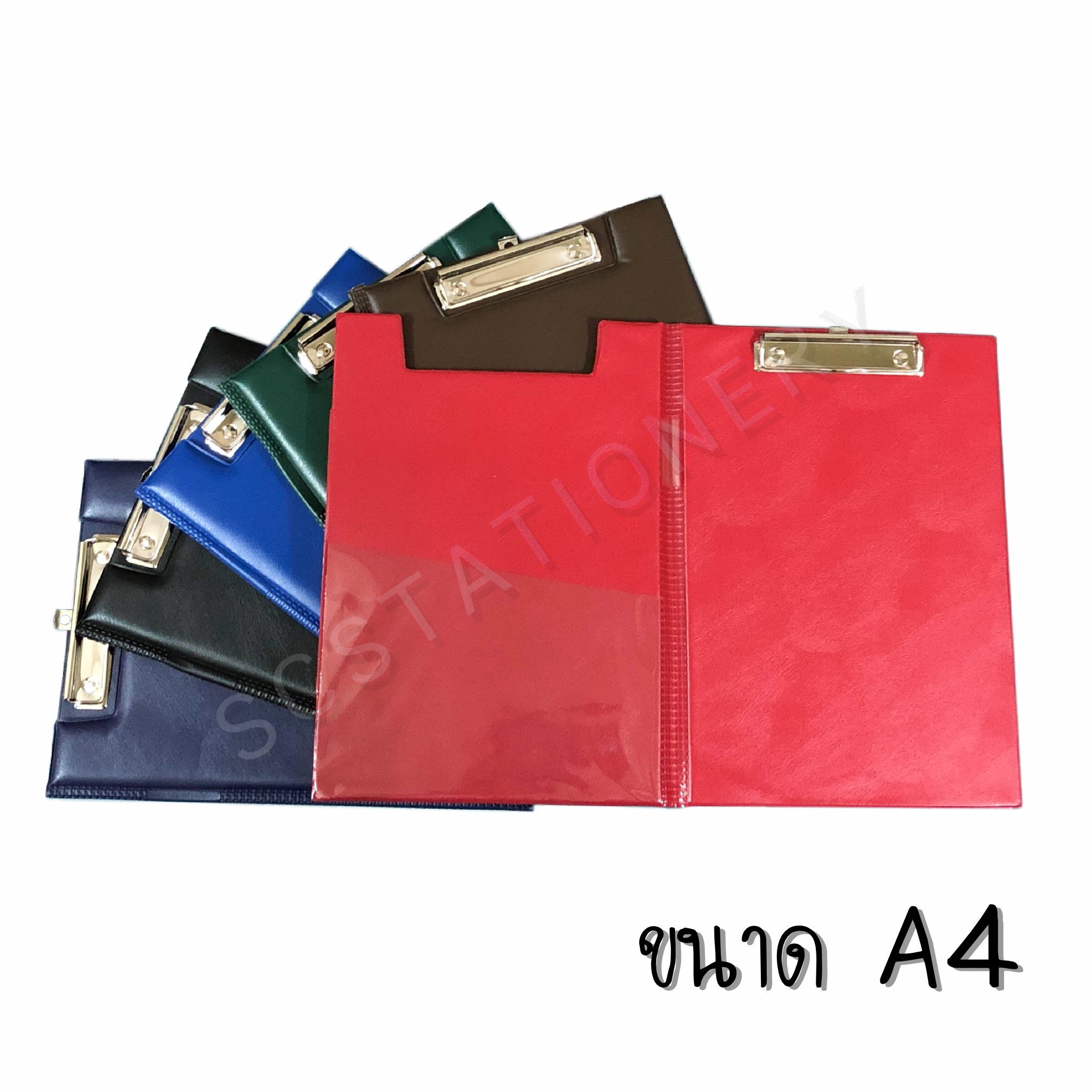 คลิ๊บบอร์ดหนังเทียมมีปก ขนาด A4 NO.16