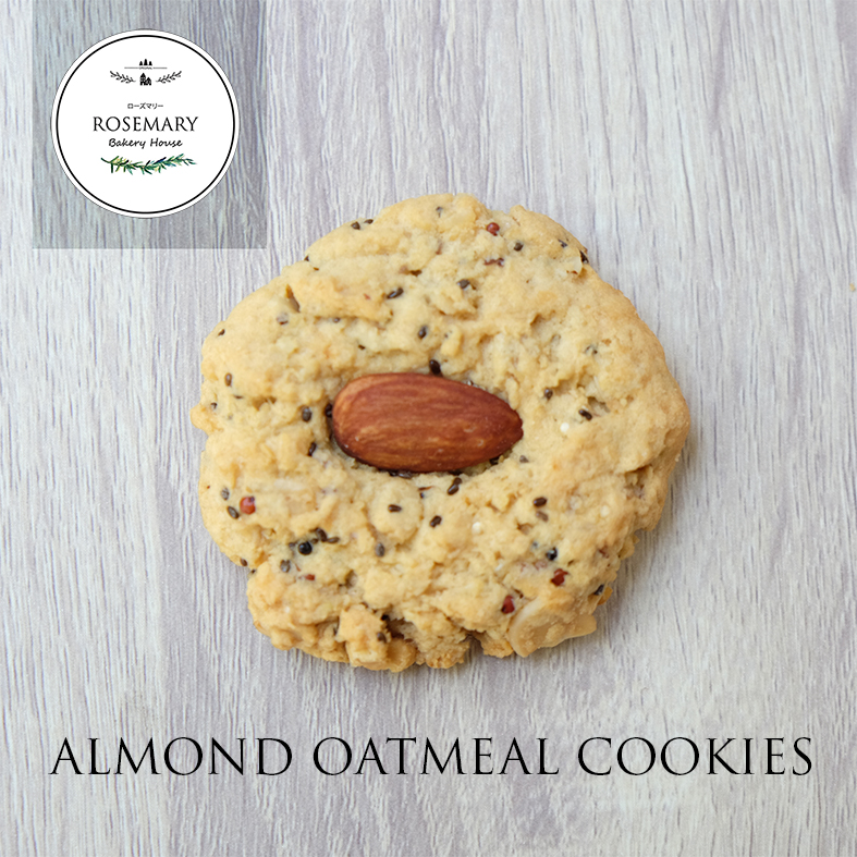 🍪 🌾🌰ALMOND OATMEAL COOKIES 🎅 🎄คุ้กกี้อัลมอนด์ข้าวโอ๊ต - CKH (ราคาต่อชิ้น) #ของขวัญปีใหม่ #คุ้กกี้เพื่อสุขภาพ #แคลรอรี่ต่ำ