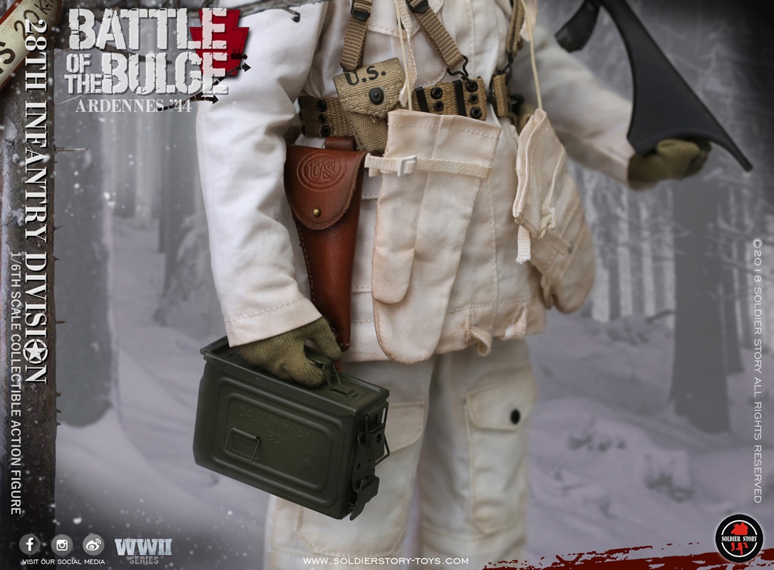 Soldier Story SS-111 WWII Series 28th Infantry Division 1/6 Battle of the Bulge - Ardennes '44