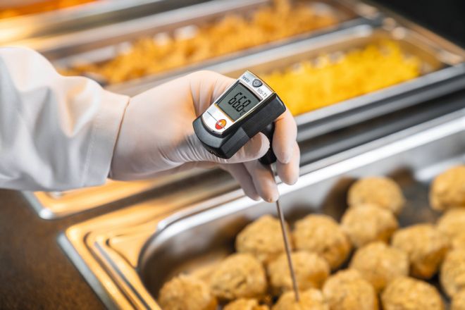 ดิจิตอลเทอร์โมมิเตอร์ testo905-T1 - penetration thermometer Max +350°C
