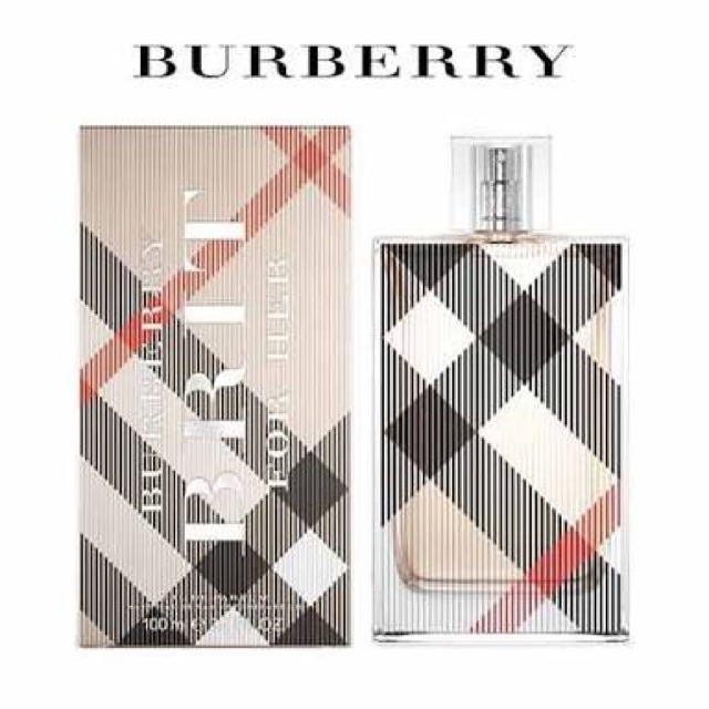 (แท้100%) Burberry Brit edp 100ml กล่องซีล per9