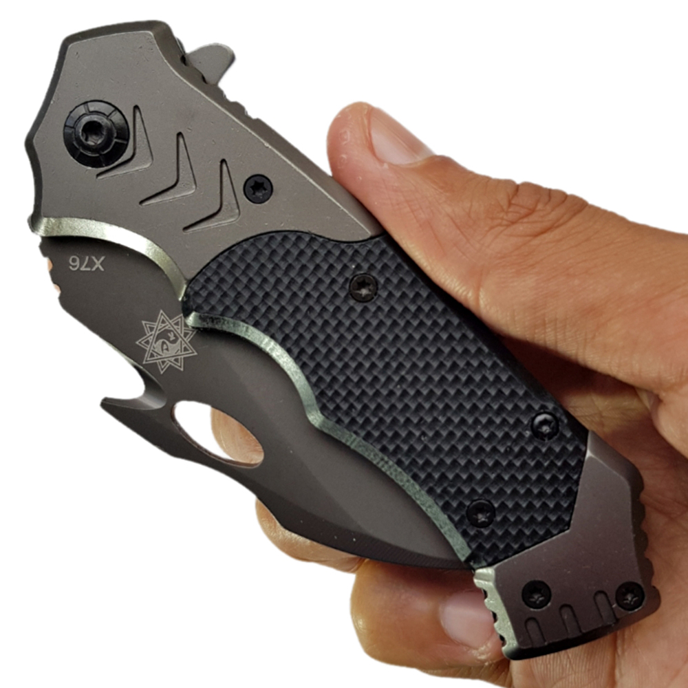 มีดพับ มีดคารัมบิต Derespina Karambit Knives X76 ขนาด 7.5 นิ้ว (19 ซม.)
