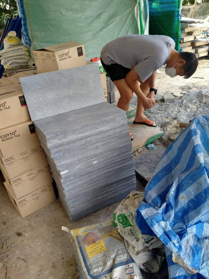 หินสวย สวยจริง สวยทุกรุ่น Crystal Black , Silver Grey, Cobble