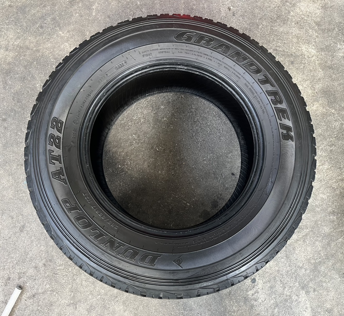 ✨ยาง 1 เส้น✨265-65-17 Dunlop🌟ปี 23🌟💖สภาพสวย💖