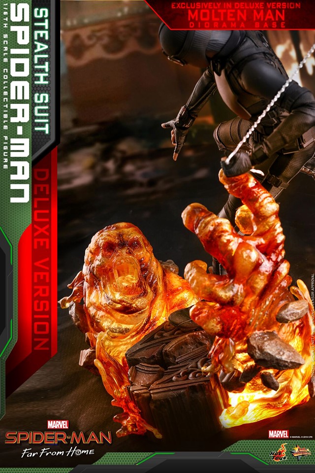 Hot Toys MMS541 Spider-Man Far From Home - Spider-Man (Stealth Suit) (Deluxe Version)