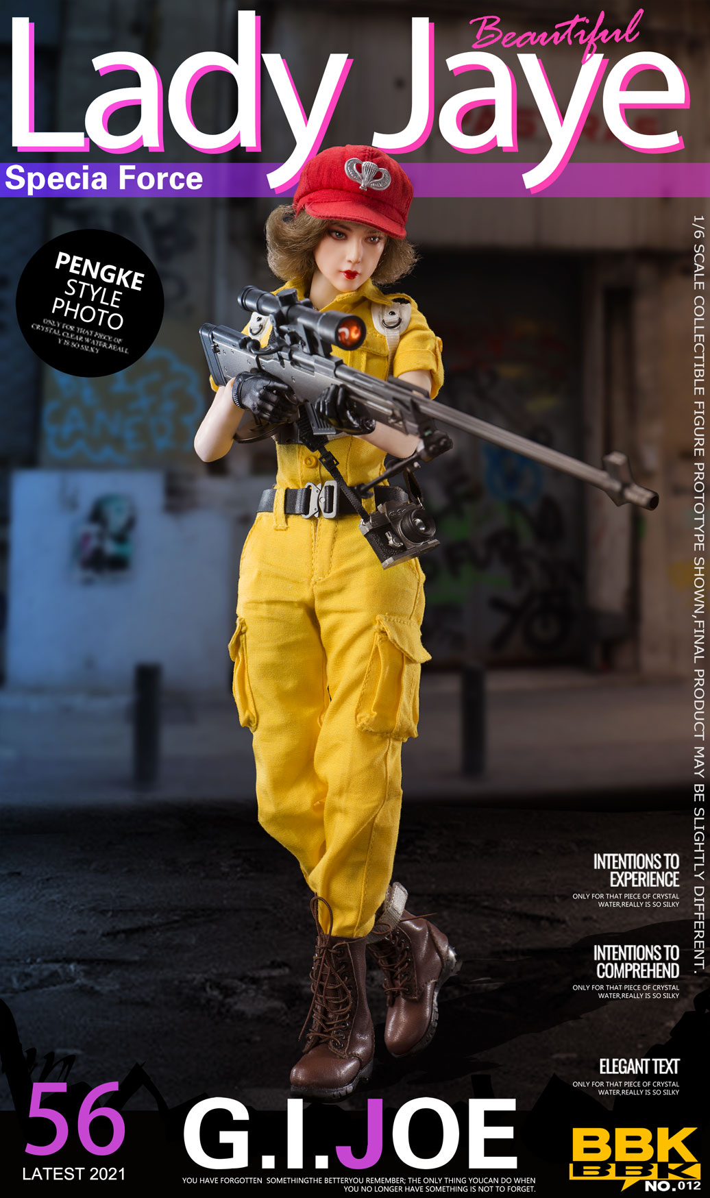 BBK BBK012 1/6 G.I.JOE - Lady Jaye