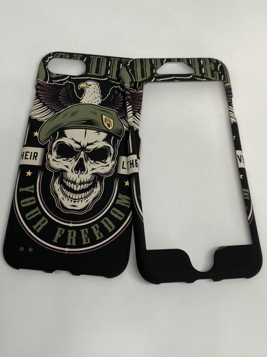 เคสคูทิส(Kutis)เคสไอโฟน7,8,SE2020(ลายYourFreedom)มาใหม่ เคสประกบหน้า-หลัง เคสเรืองแสง เคสลายวินเทจ ร้านSuperhero Klongthom