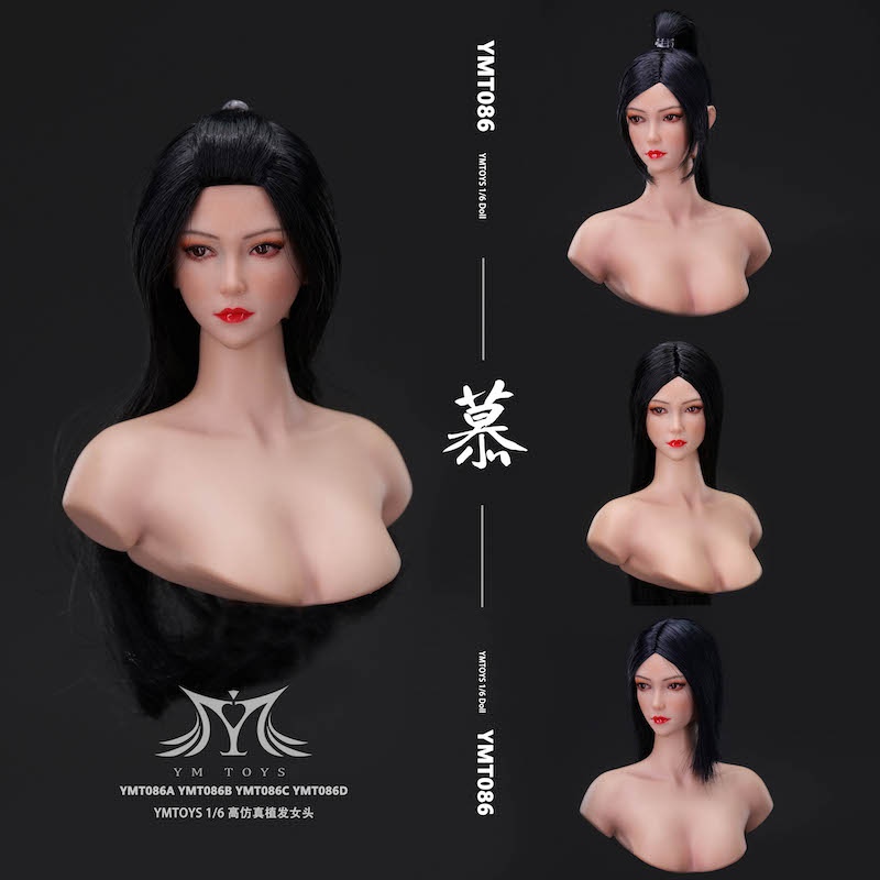 YMTOYS YMT086 1/6 Hair Transplant Female Headsculpt Mu