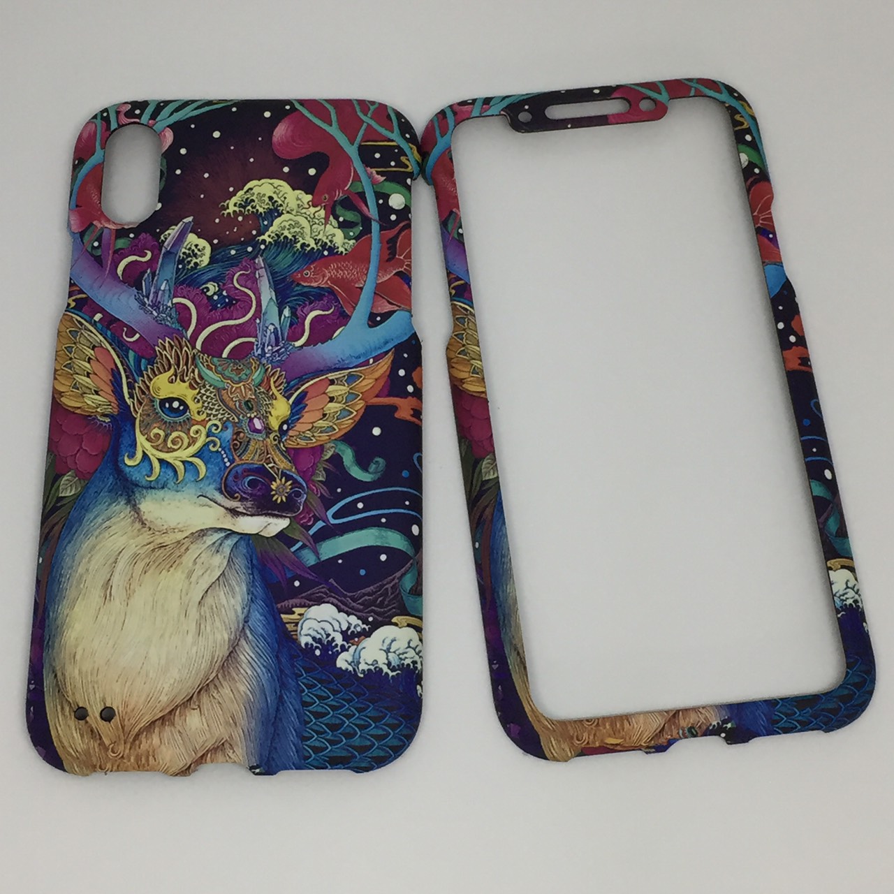 เคสคูทิส (Kutis) ไอโฟนX,XS(ลายกวางมีเขา)